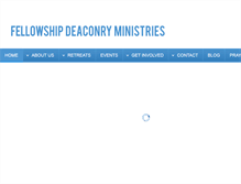 Tablet Screenshot of fellowshipdeaconry.org